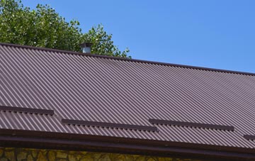 typical Fisherton De La Mere corrugated roof uses
